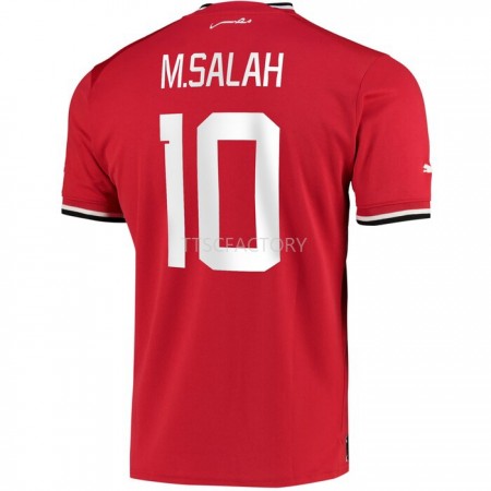 Billige Fotballdrakter Egypt M.Salah 10 Hjemmedraktsett 2022 Kortermet